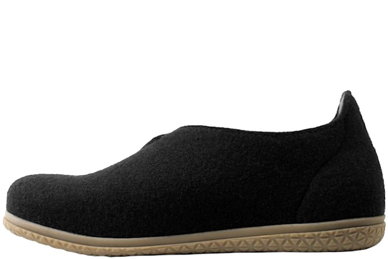 NEW FEET FILT HJEMMESKO I SORT