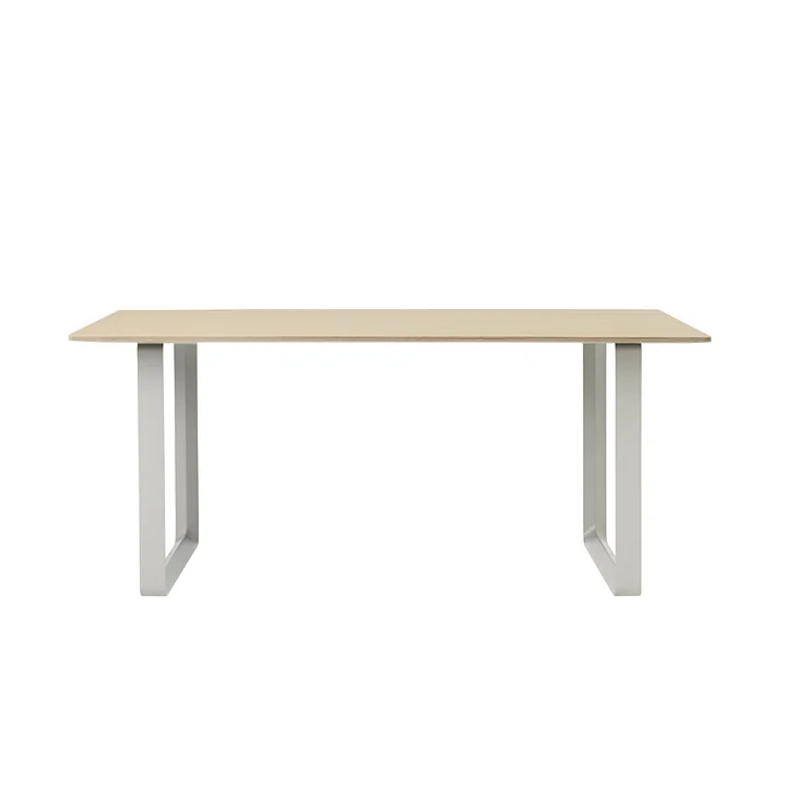 Muuto - 70/70 Esstisch, 170 x 85 cm, Eiche / grau