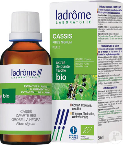 Ladrôme Extrait De Cassis Flacon 50ml