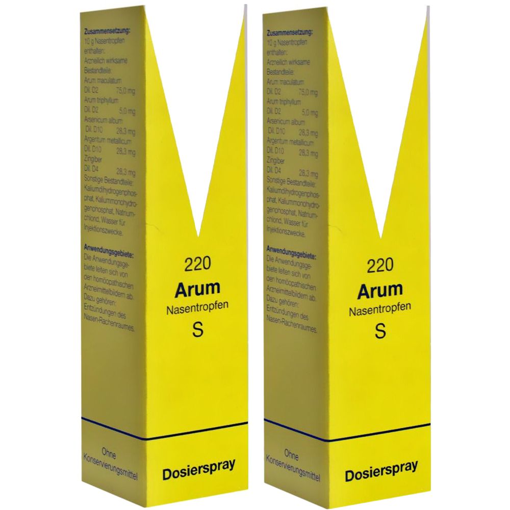 Arum Nasentropfen S 220