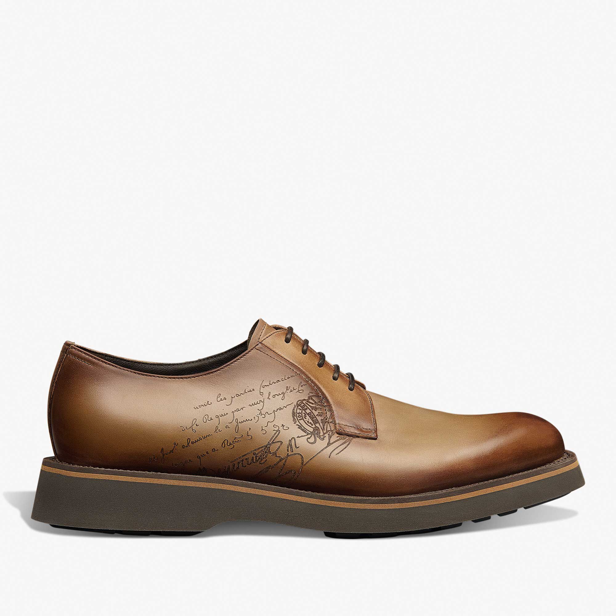 Derby Alessio En Cuir Scritto