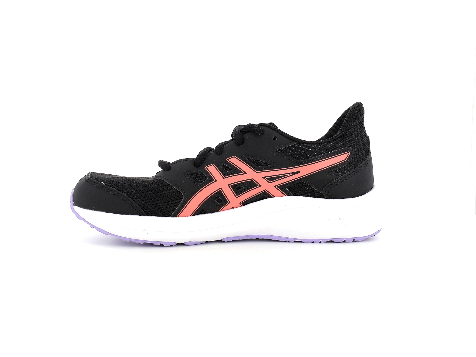 Asics-JOLT 4 GS Matières combinées Noir Rose