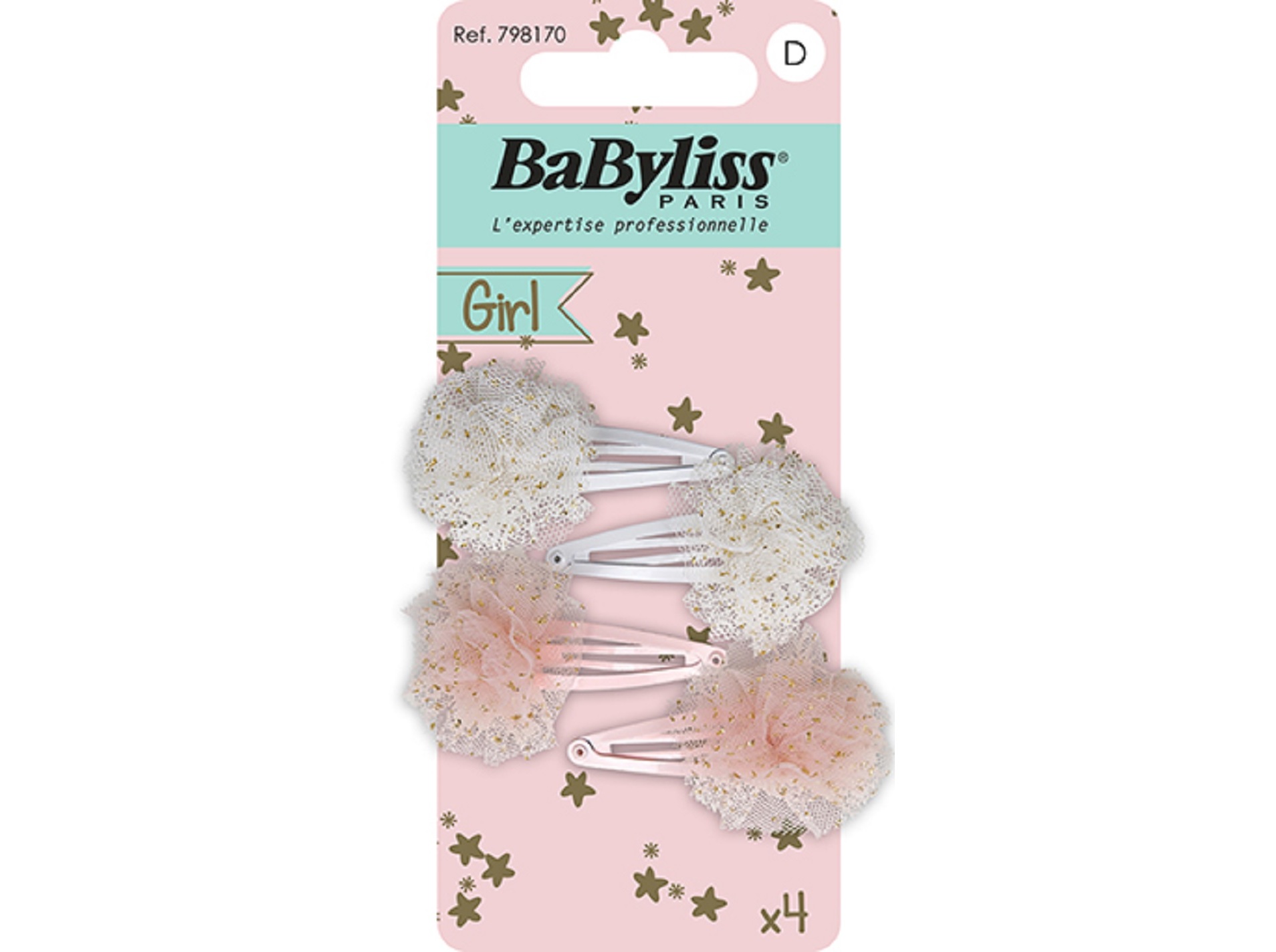 Ganchos Clic Clac de Criança Babyliss un