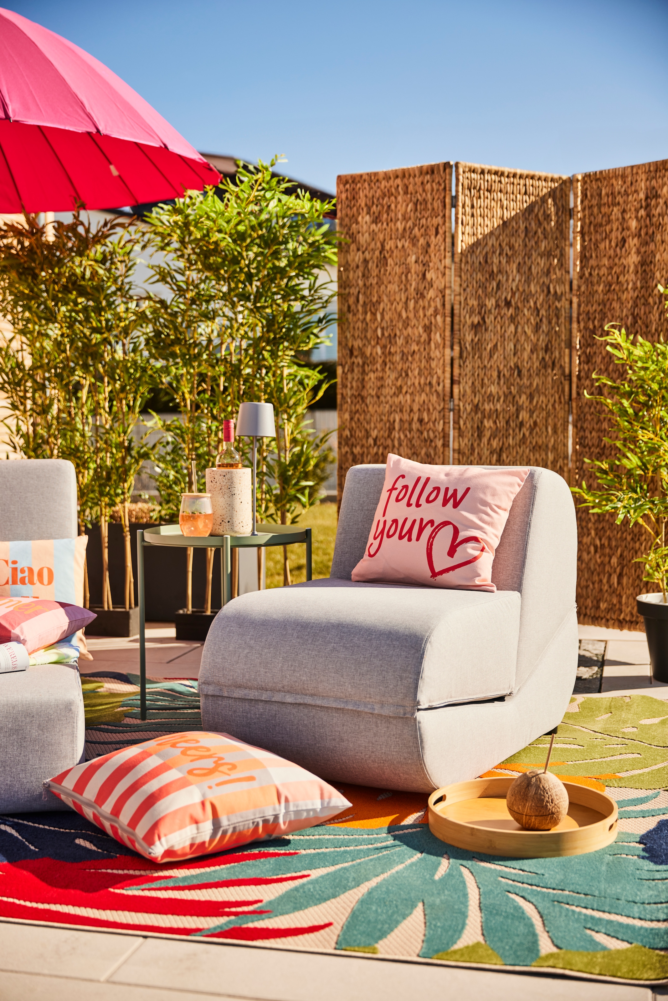 DOMO collection Loungesessel »VENDY Outdoor« 1 Stk. tlg. Zum Schlaf-und Relaxsessel wandelbar