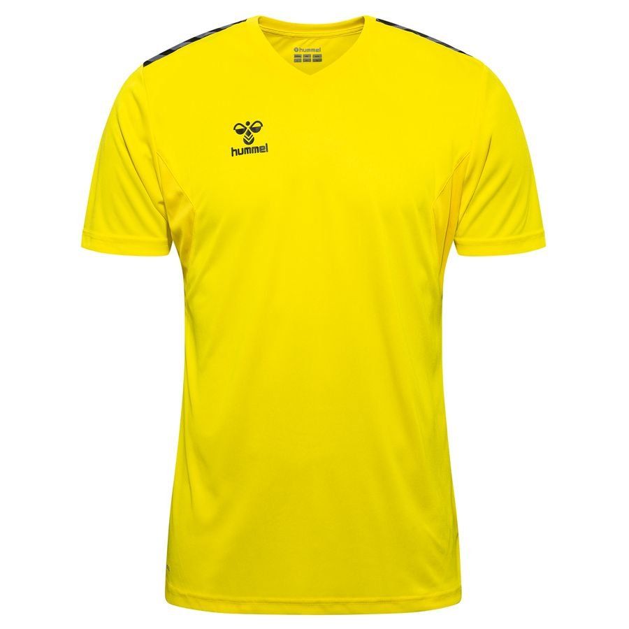 Hummel Maillot Authentic - Jaune Enfant