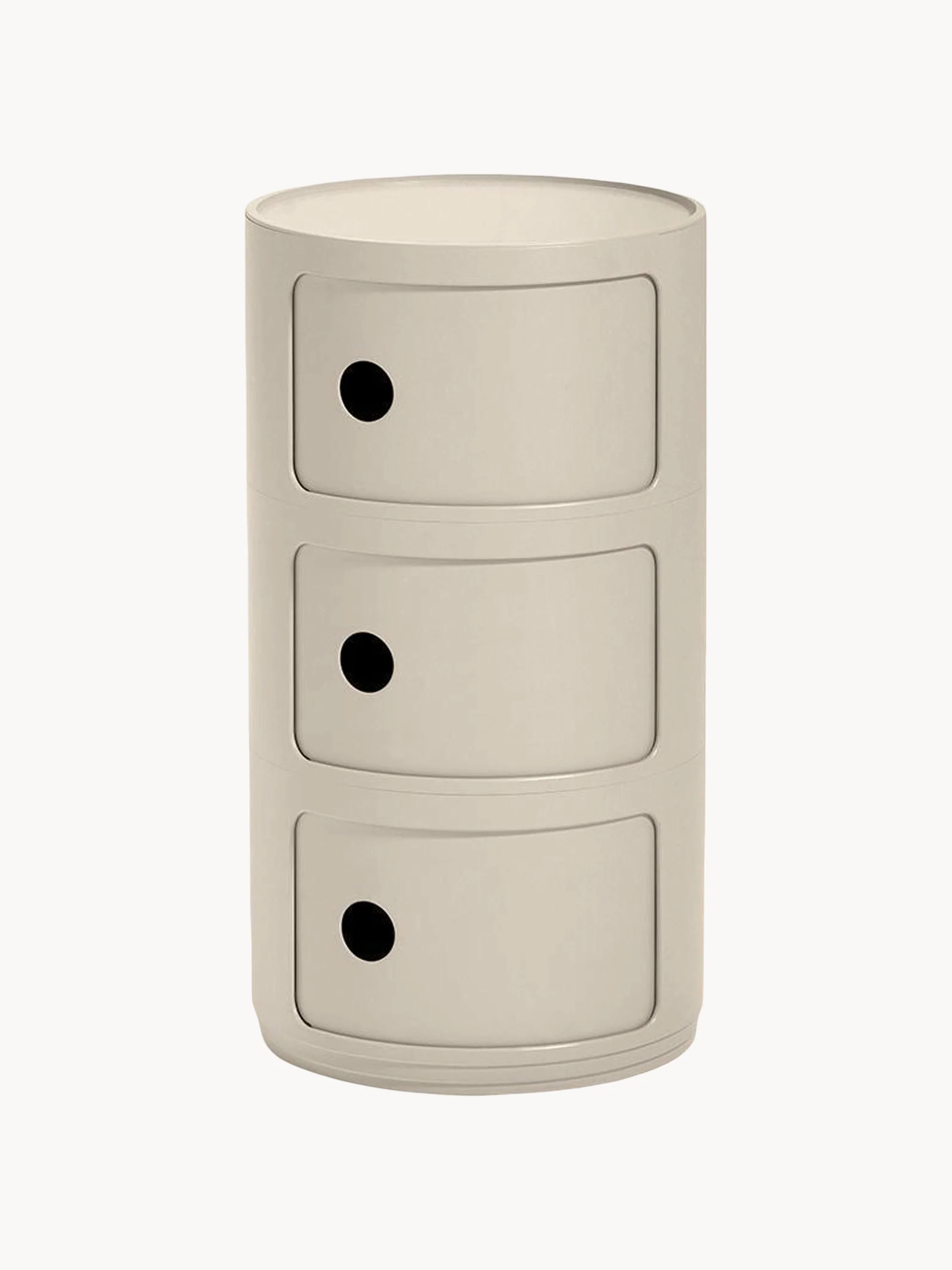 Design container Componibili, 3 modules, H 59 cm