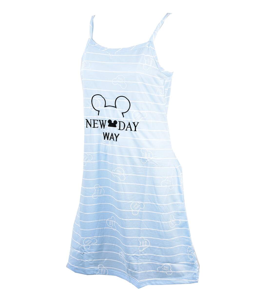 Chemise de Nuit Fantaisie HUMORISTIQUE 2821 BLEU