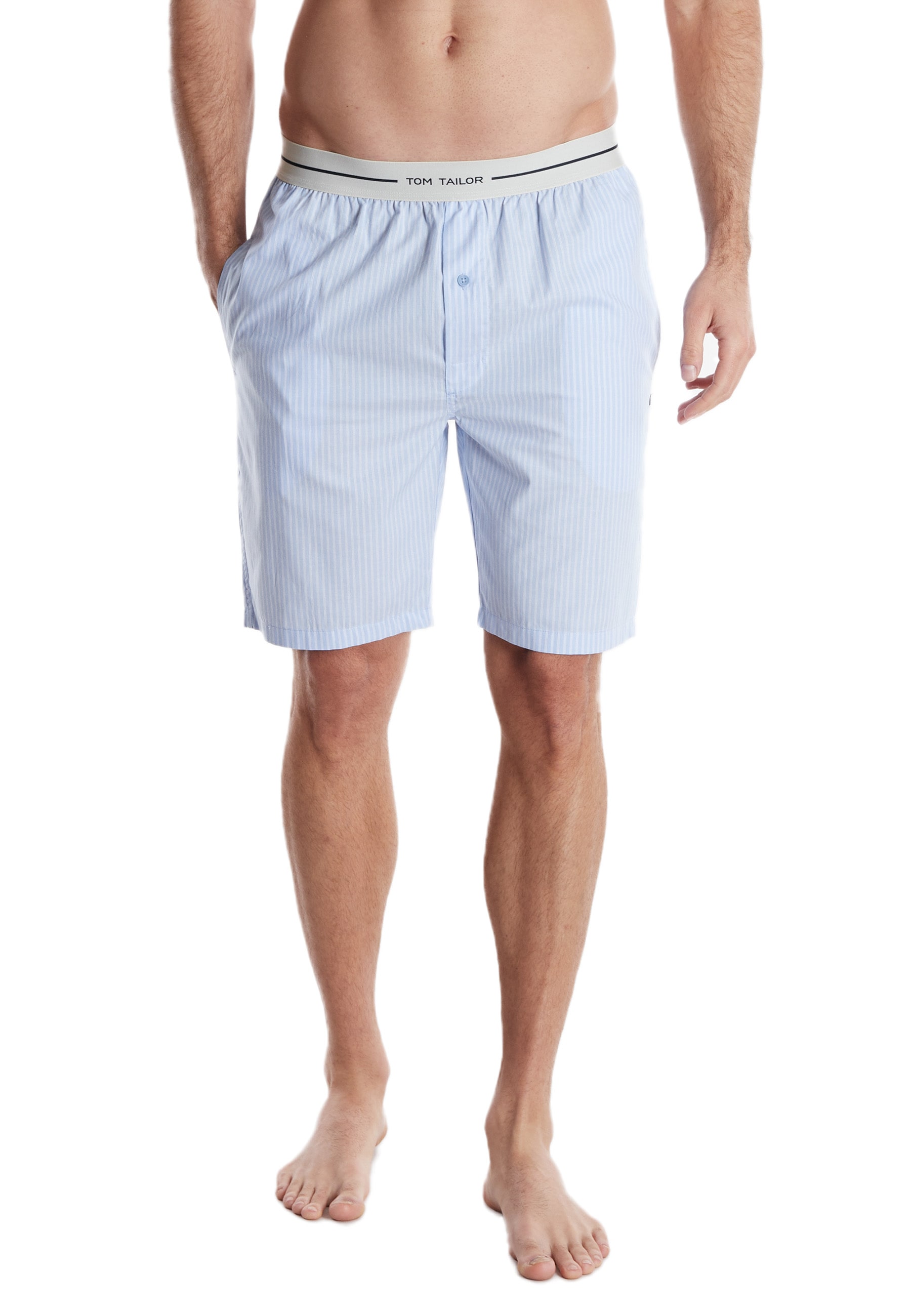 TOM TAILOR Bermudas »Dakota«  Logobund, Seitentaschen, locker, bequem, kühlend, elastisch