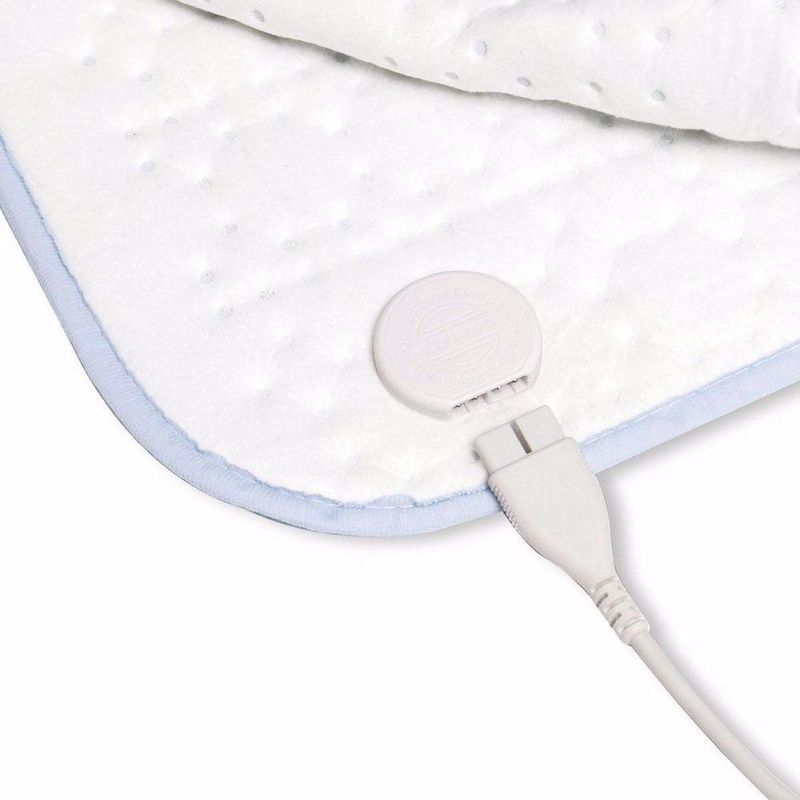 Inventum HN236I - Elektrische Onderdeken - Lichtblauw - Fleece - 2 Persoons