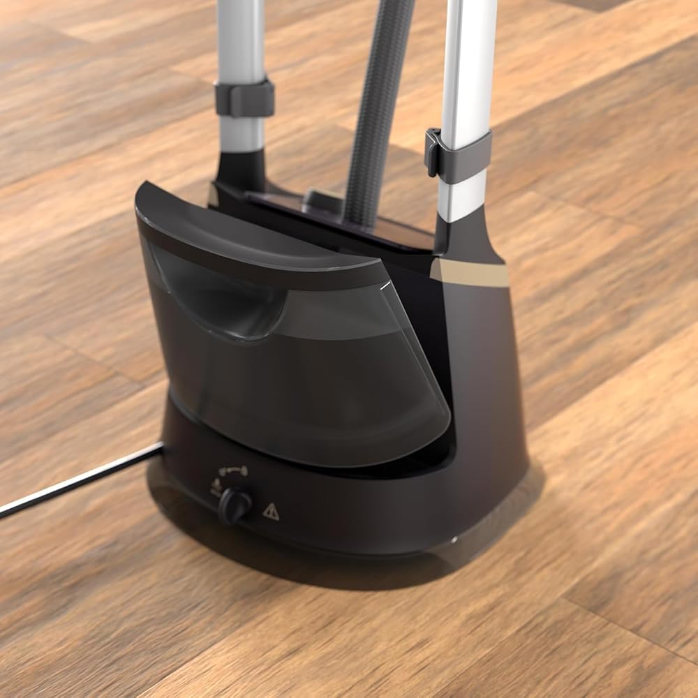 Philips Défroisseur Vapeur Vertical - 2000 W, Vapeur Constante de 40 g/Min, 3 Fonctions Vapeur, Réservoir d'eau de 2 litres, détartrage faciles, Grande Plaque à Vapeur, Gris foncé (STE3170/80) : Cuisine et Maison