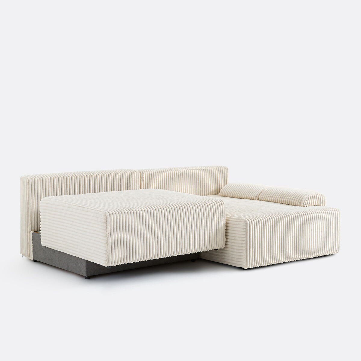 LA REDOUTE INTERIEURS<br>Sofá de canto em bombazina MAONA XL