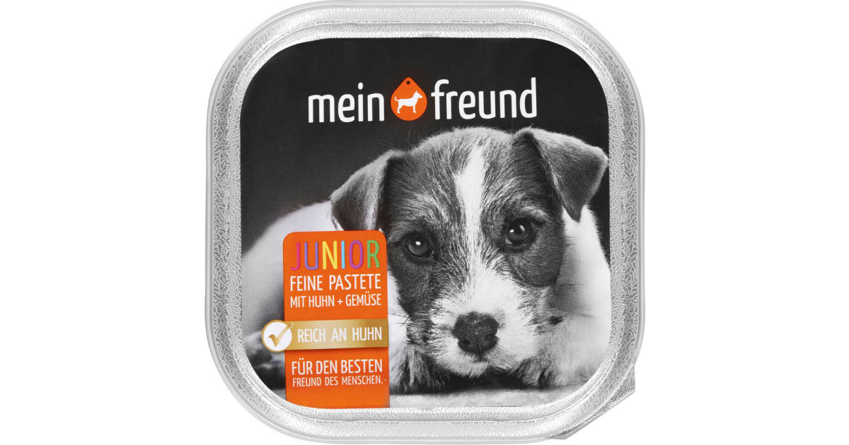 Mein Freund Junior Feine Pastete mit Huhn und Gemüse