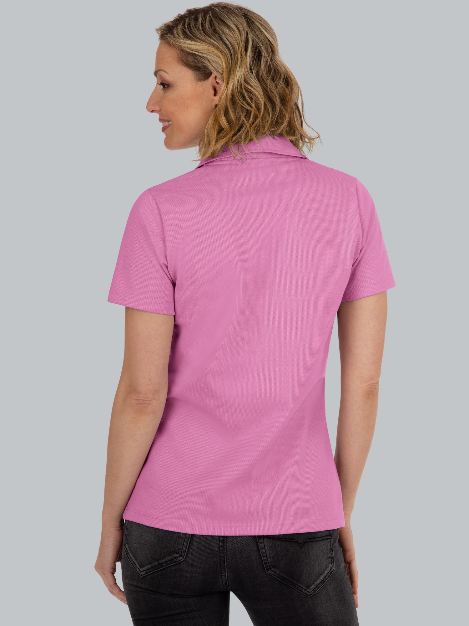 Poloshirt ohne Knopfleiste Candy