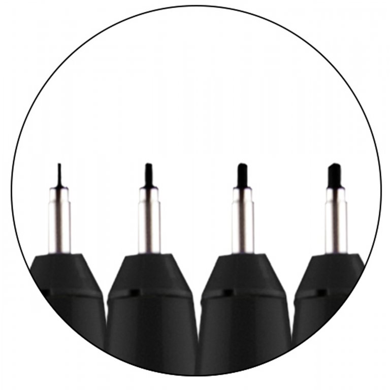 Molotow Blackliner Permanent, 4er-Set
