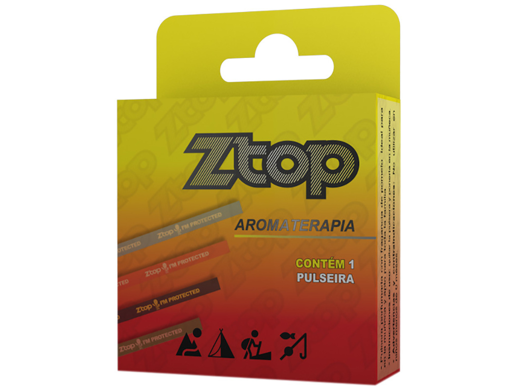 PULSEIRA ZTOP AROMA P/PREVENÇAO PRETA ADULTO