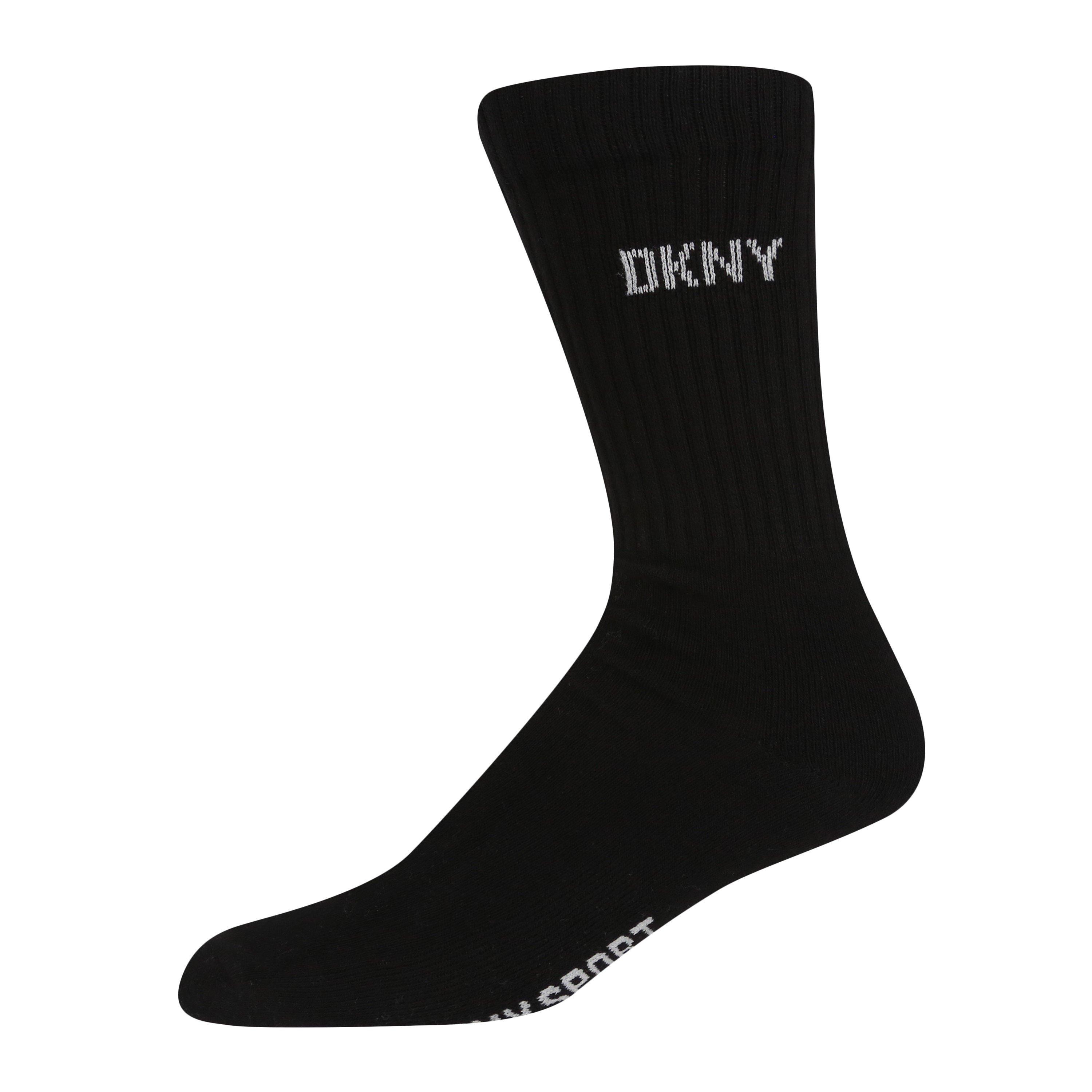 DKNY Ribbed 3 Pack Socks