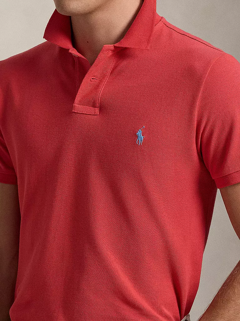 POLO RALPH LAUREN Poloshirt Custom Slim Fit rot