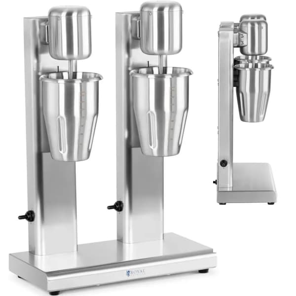 Cocktailshaker dobbelstavmikser 2 x 1 l 15000 rpm