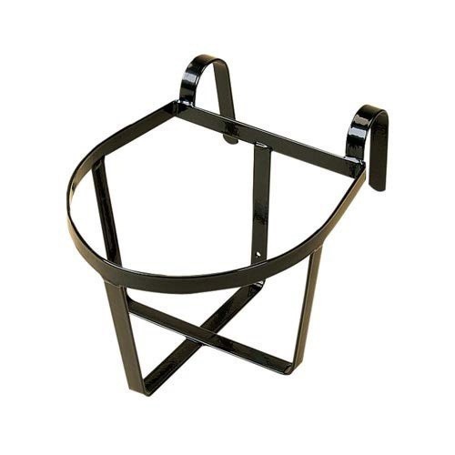 Suporte portátil para balde de alimentação, preto