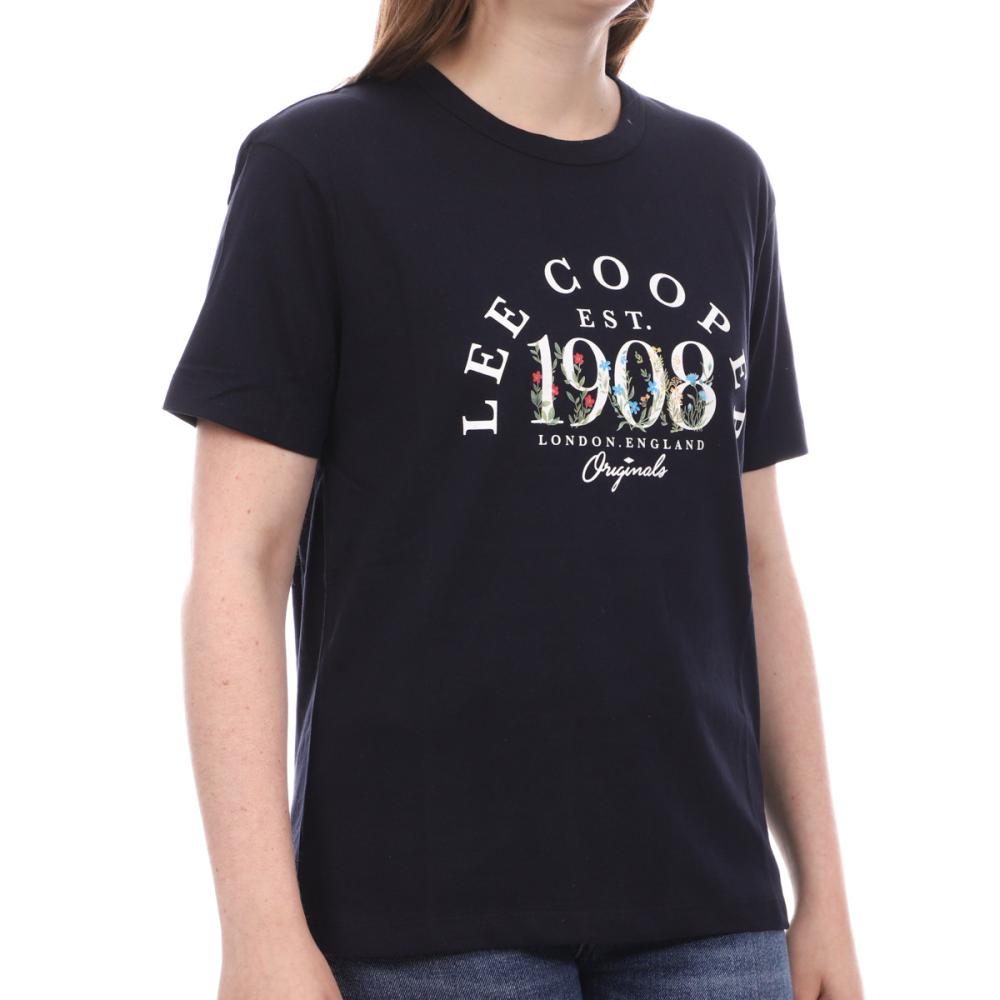 Lee Cooper T-Shirt Marine Femme Lee Cooper Ocilia