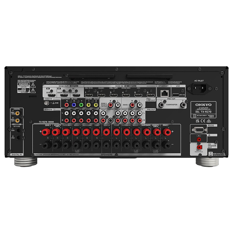 Onkyo TX-RZ70 Noir