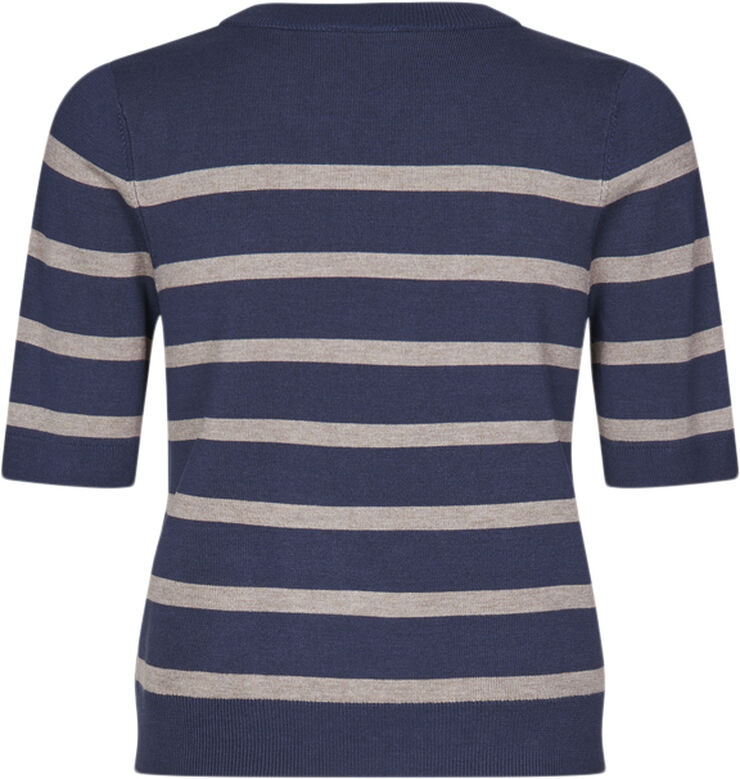 mbyM Carla-M Blue island fossil stripe