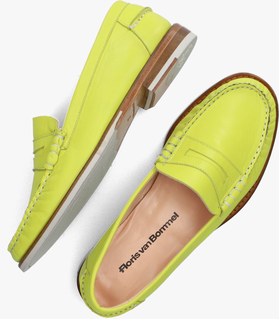 FLORIS VAN BOMMEL gele floris van bommel loafers sfw-40040