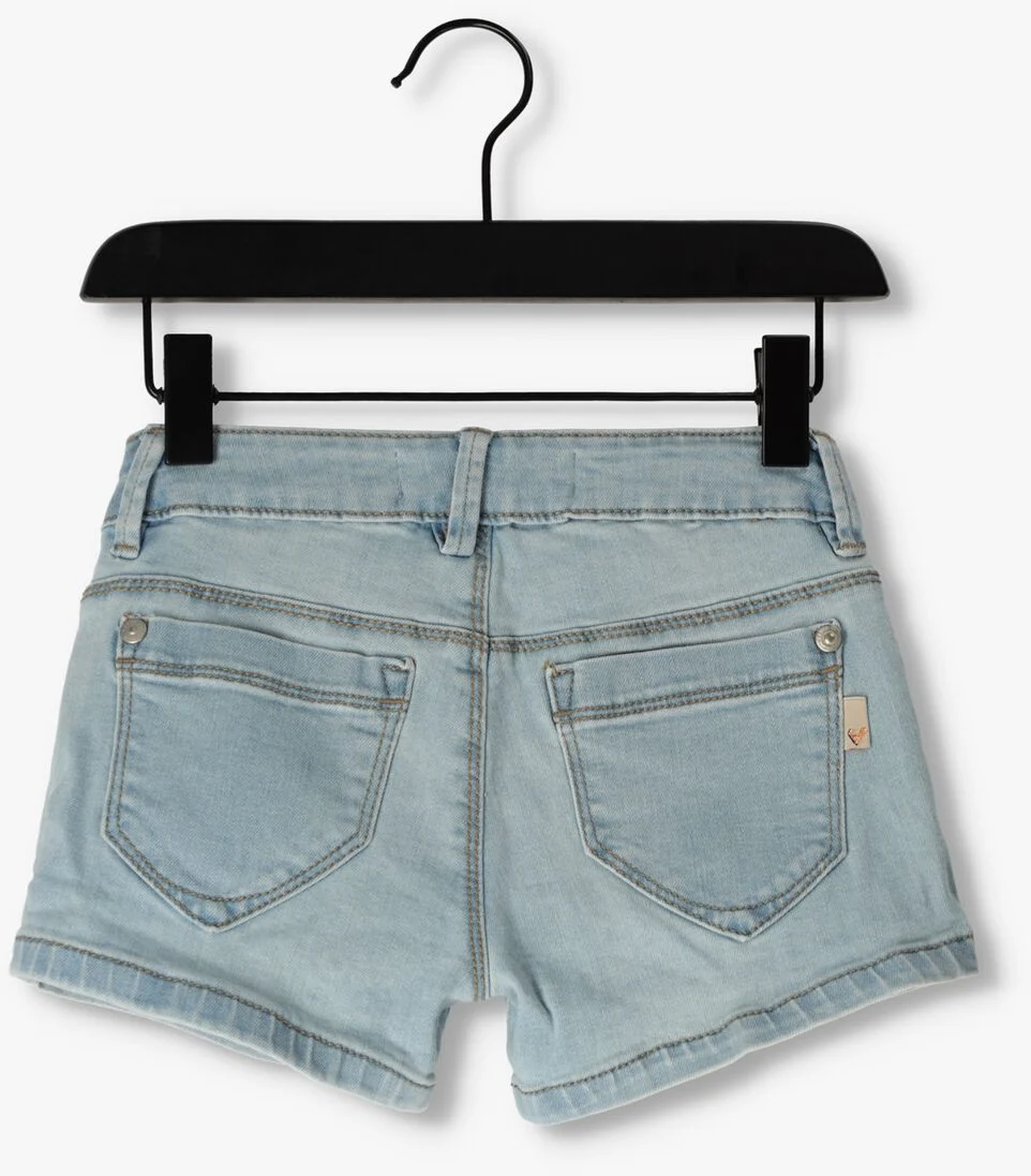 MOODSTREET blauwe moodstreet shorts stretch denim short