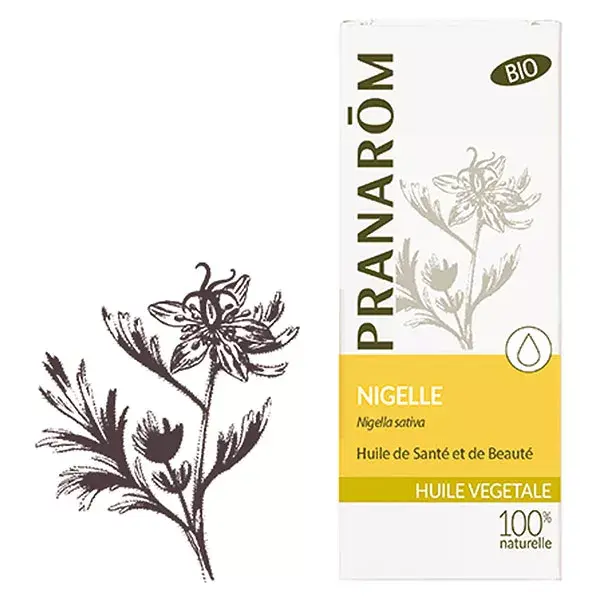 Óleo de Semente de Nigella Orgânico Pranarom 50ml