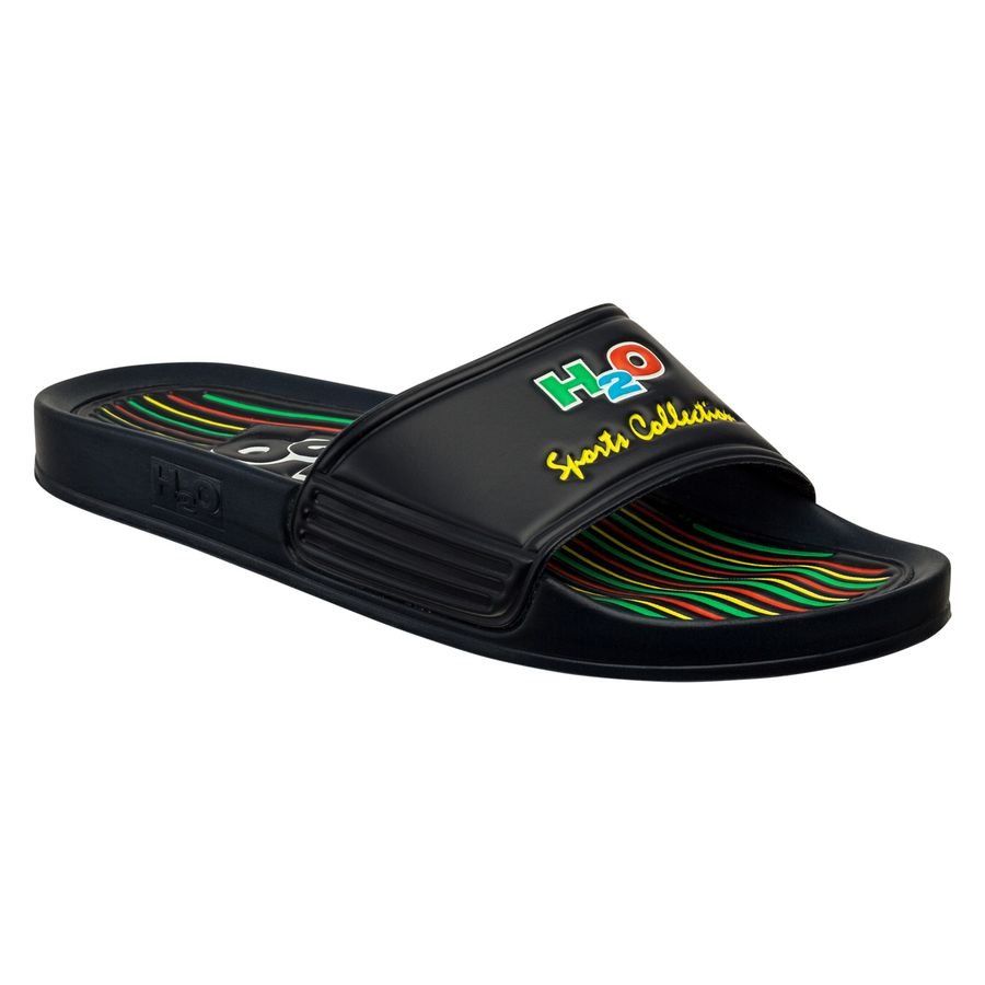 H2O Claquettes Sport - Bleu Marine/Multicolor