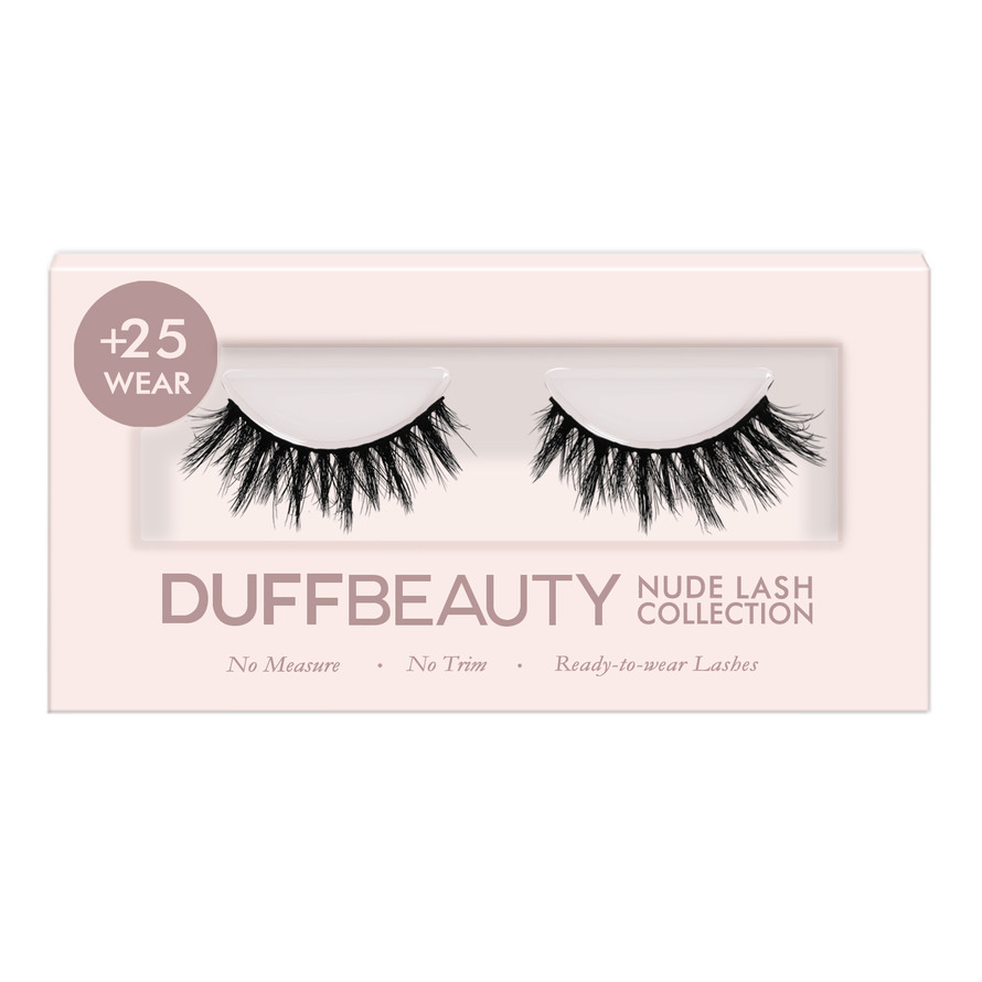 DUFFBEAUTY Falske Øjenvipper Doll-Like Nude