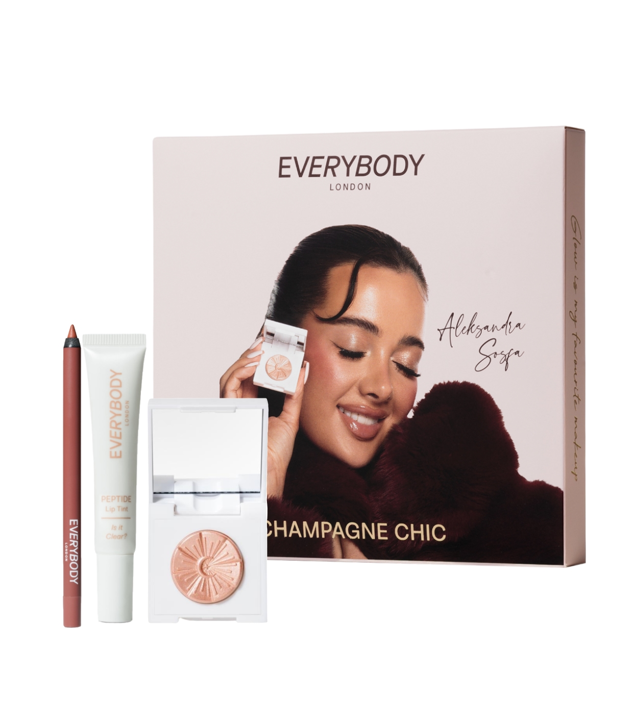 Everybody London - *Everybody x Aleksandra Sosfa* - Conjunto de Presente - Champagne Chic