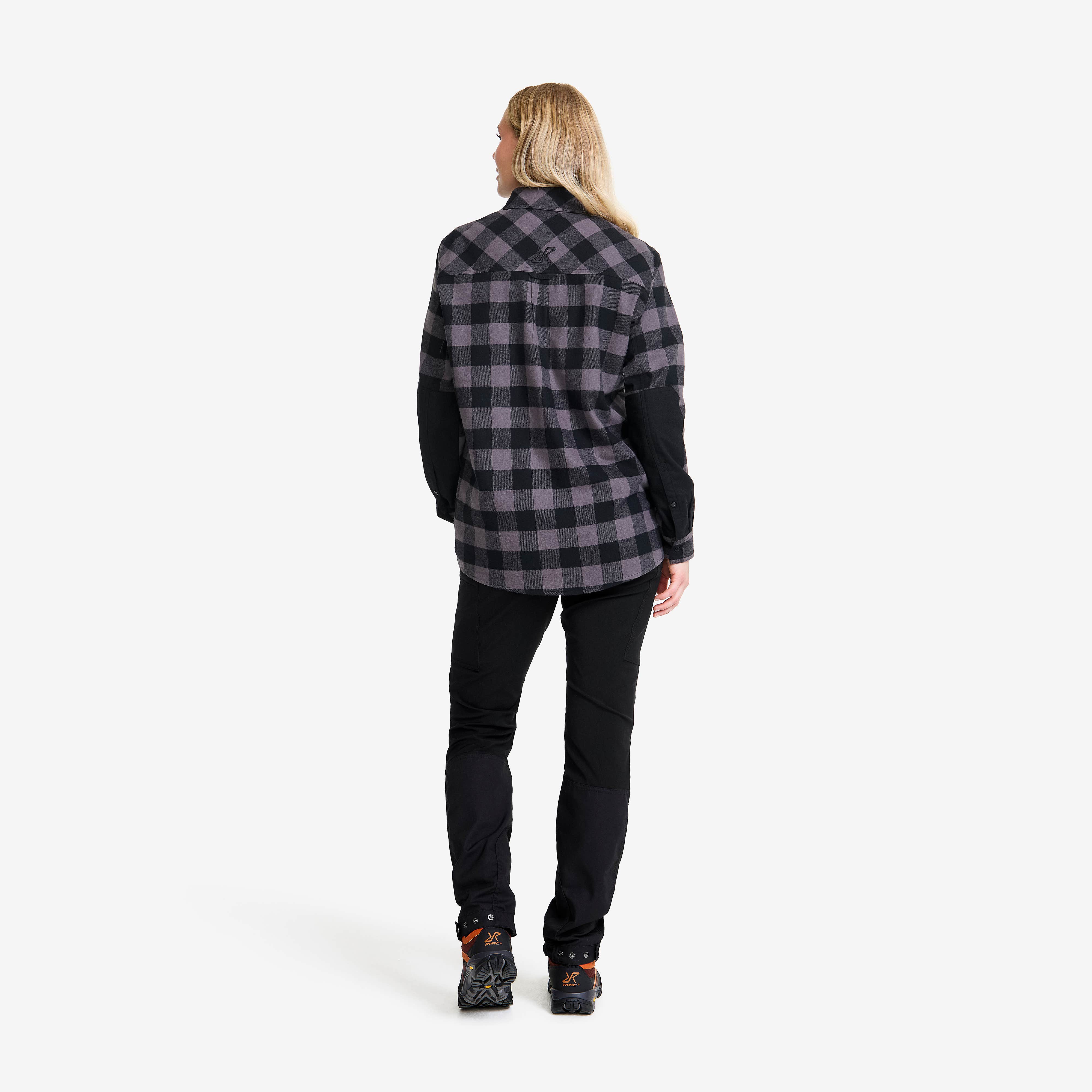 Campfire Shirt Dame Black/Anthracite