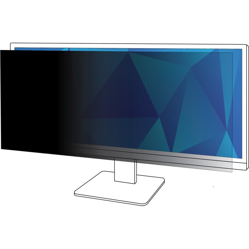 3M Filtre de confidentialité pour moniteur 34 po (863 mm), 21:9, PF340W2B