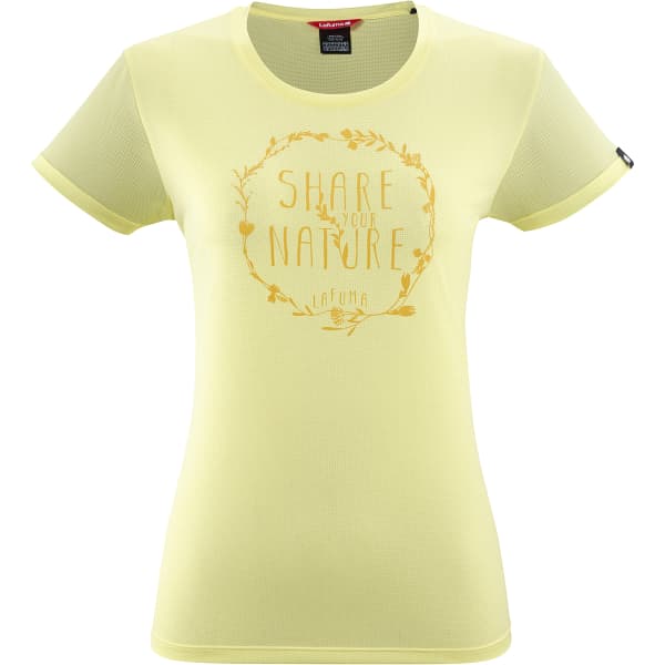 T-shirt randonnée LAFUMA CORPORATE TEE W ELFIN YELLOW