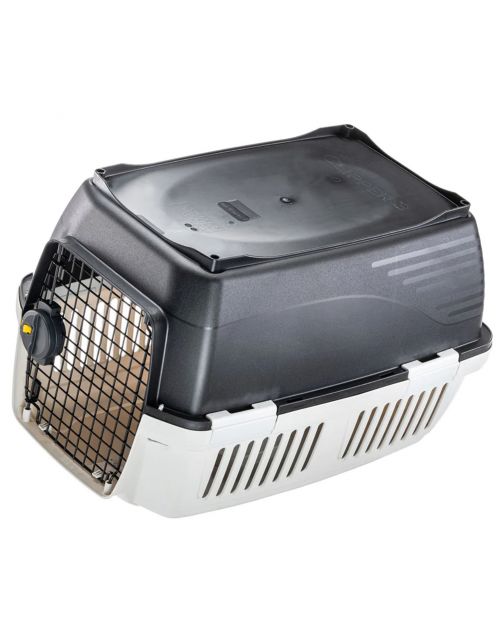 Ferplast Reismand Clipper 3 - Kattenvervoersbox - 64x43x43 cm Zwart