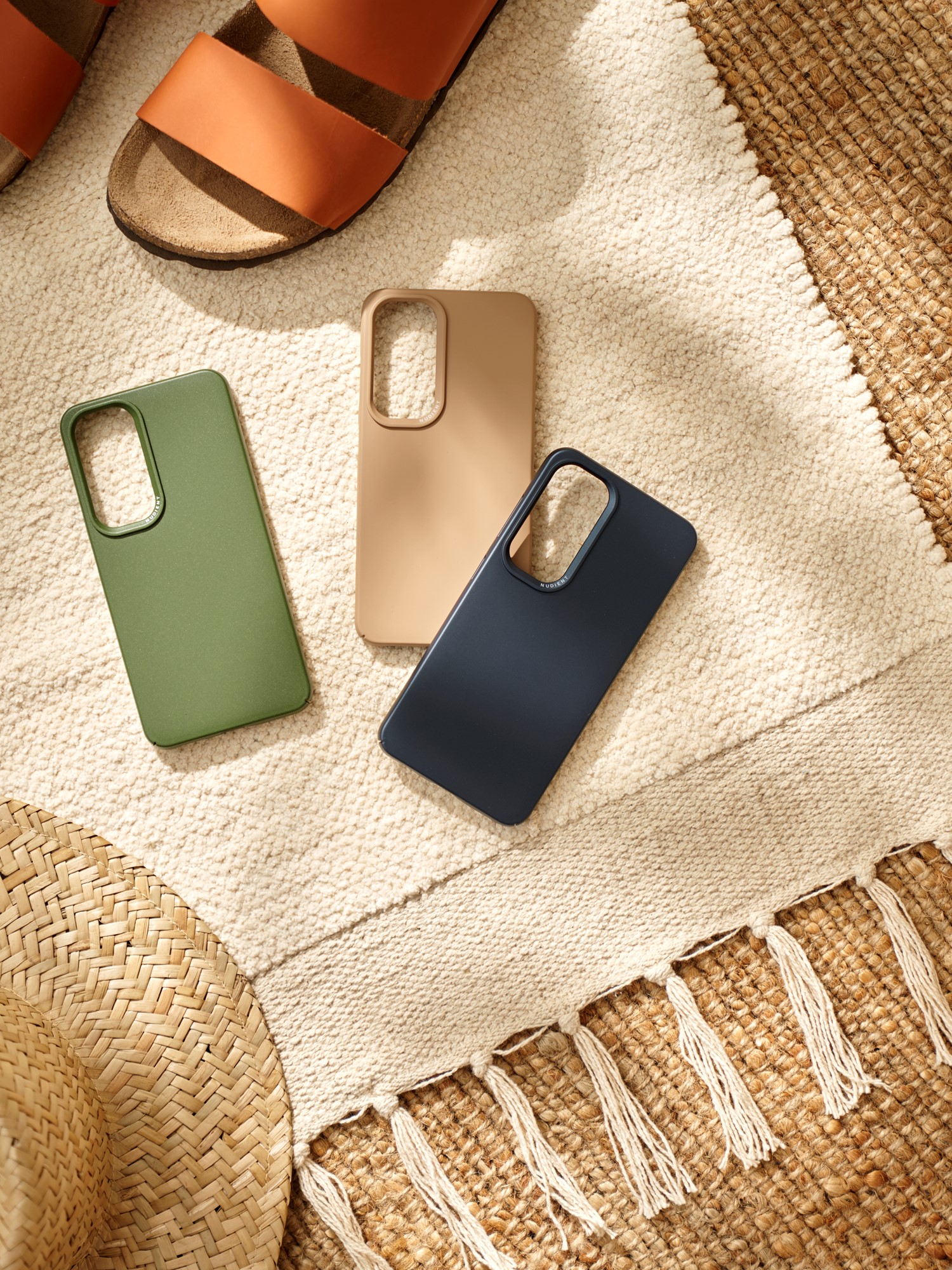 Thin mobilcover Samsung S23 | Polykarbonat. | Moss Green | NUDIENT