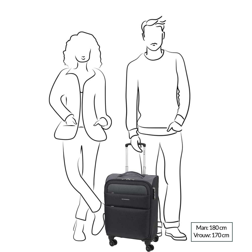 Gabol Cloud Cabin Trolley 55 black
