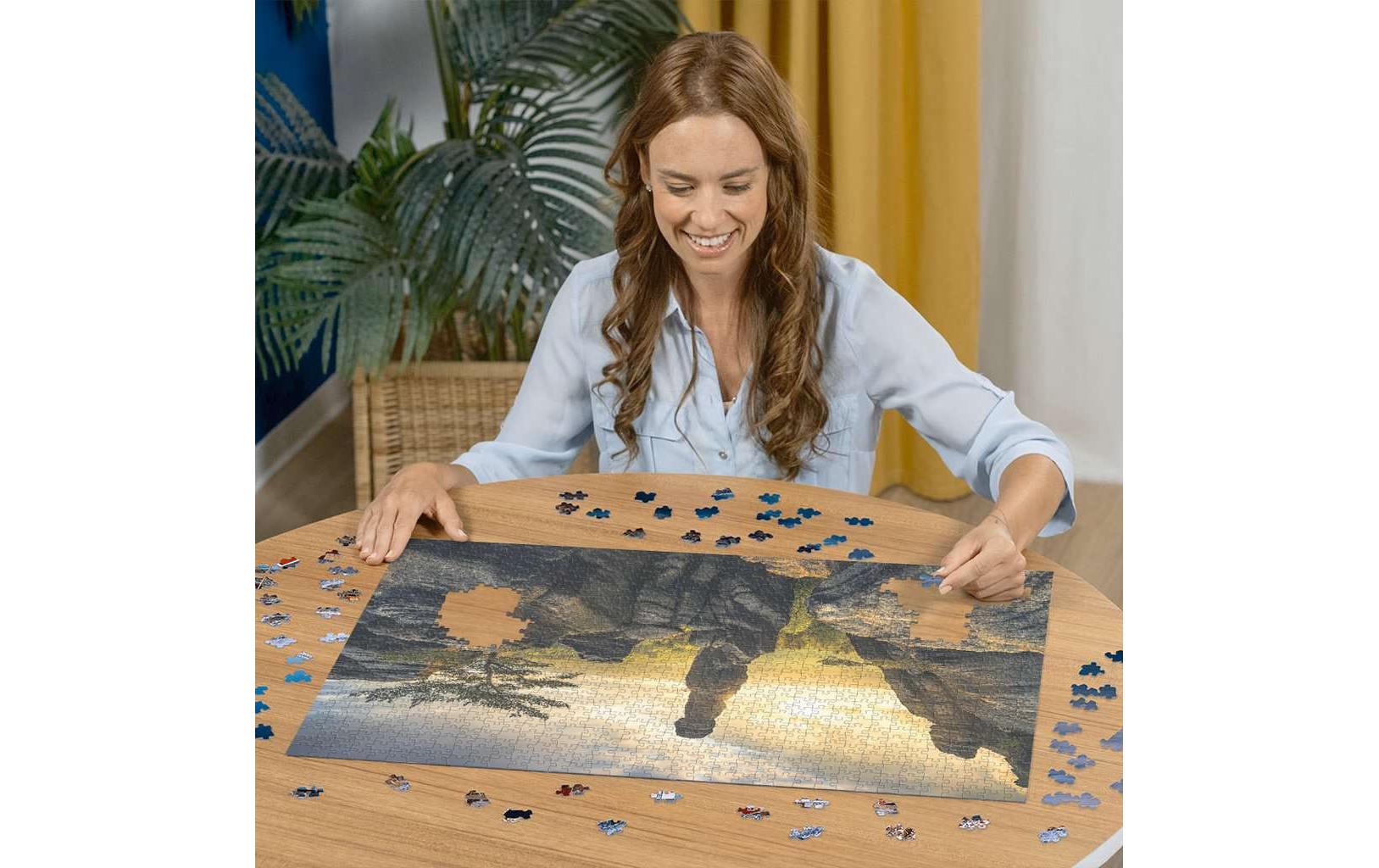 Puzzle Erleuchtung-ElbsandsteingebirgeKlassisches Puzzle