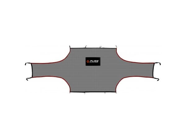 Pure2improve P2I150050, Fotballmålnett, Grå, 244 mm, 244 mm, 73,2 cm