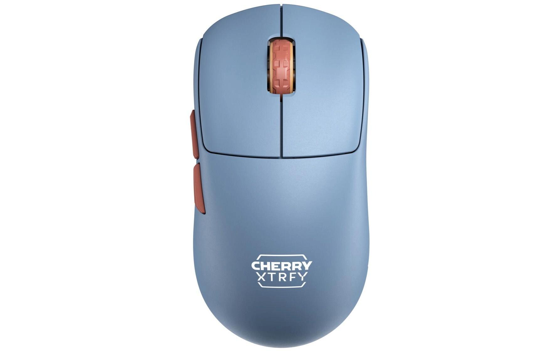 Gaming-Maus XTRFY M68 Blau<br>Ultraschnelle ergonomische Gaming-Maus