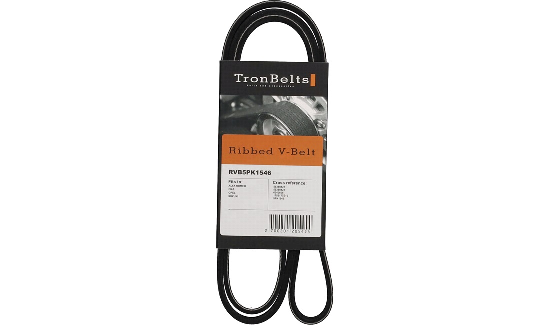 Multi v-rem 5 pk x 1546 mm