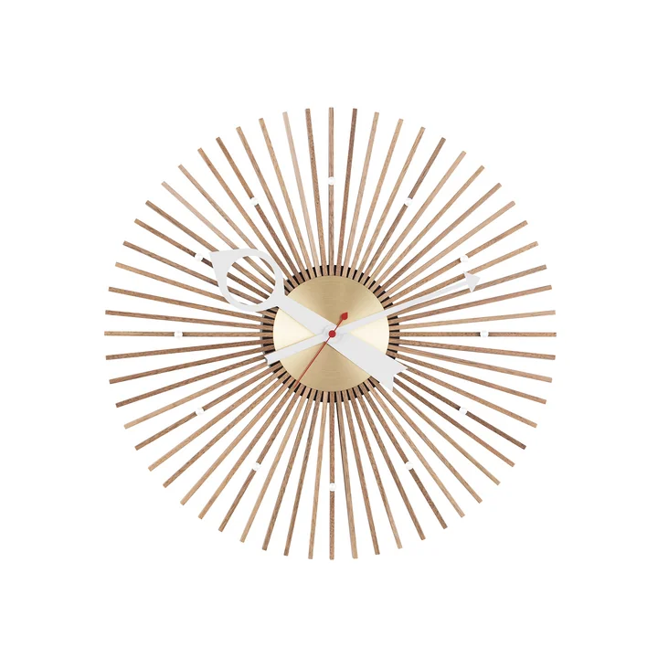 Vitra - Popsicle Clock, Nussbaum