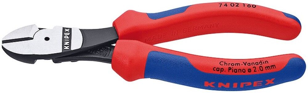 SIDEBITERTANG KNIPEX 160MM BLÅ/RØD