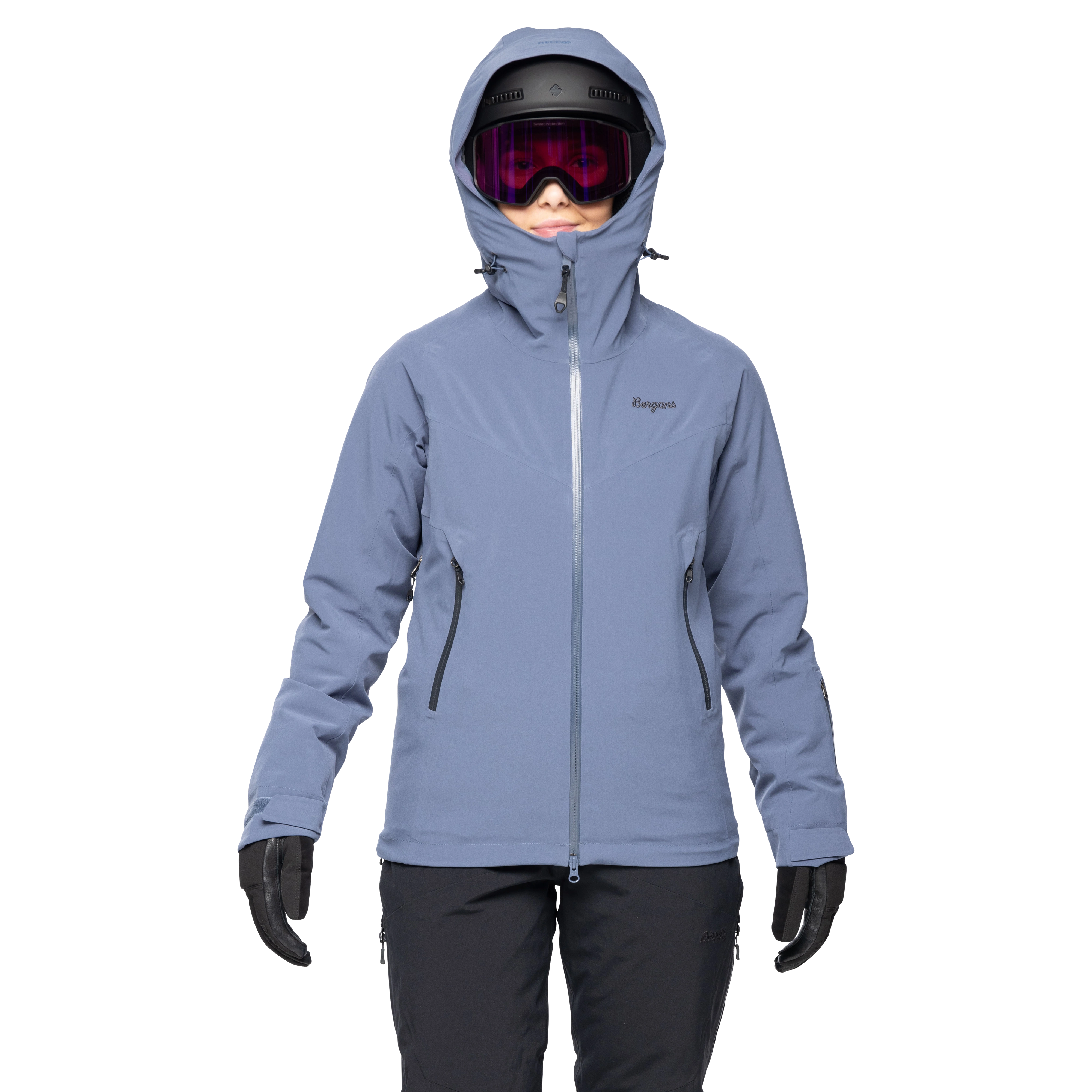 Oppdal Insulated W Jacket Granite Blue
