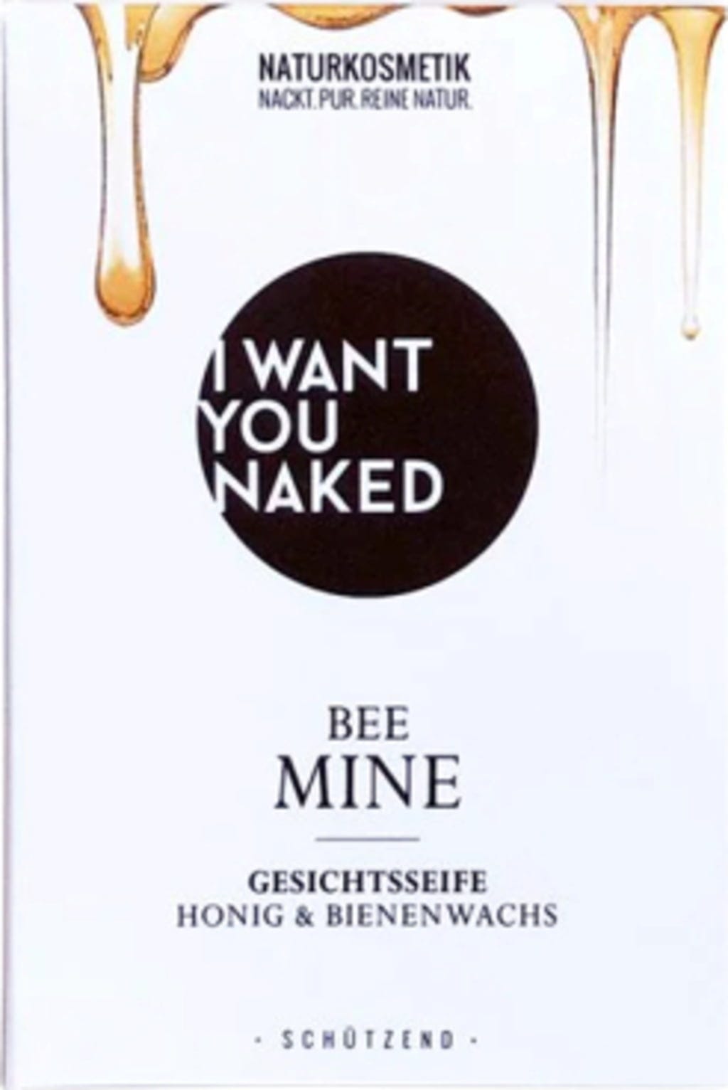 I WANT YOU NAKED  Bee Mine Face Soap, 100 g