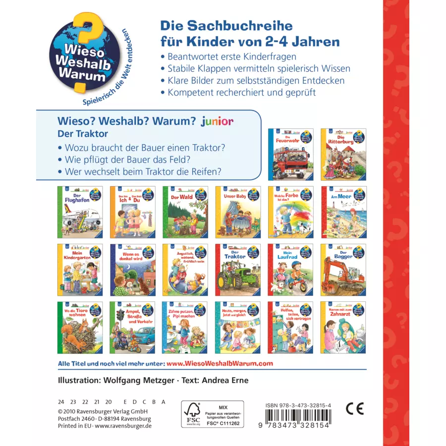 Ravensburger Wieso? Weshalb? Warum? Junior 34: Der Traktor