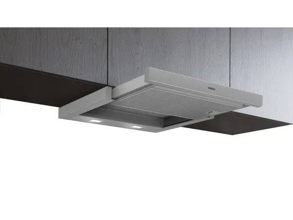 Siemens iQ300 LI64LB531 - Udtræksemhætte - 60 cm. - Sølvmetallic - Indbygget motor
