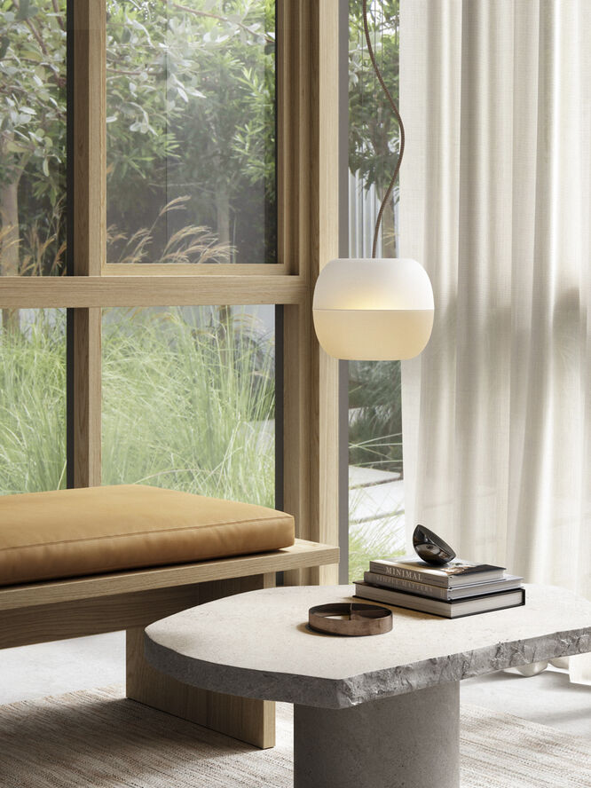 Nordic Tales Bright Malus - Crema Cable Beige & hvid
