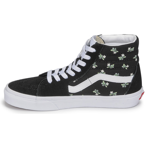 Vans - SK8-HI - Noir / Fleuri
